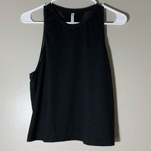 Women's Athleta Chi Dot Mesh Crop Tank